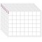 Trend Enterprises Graphing Grid Large Squares Wipe-Off Chart, 17in x 22in, PK6 T27306 - alternate 1